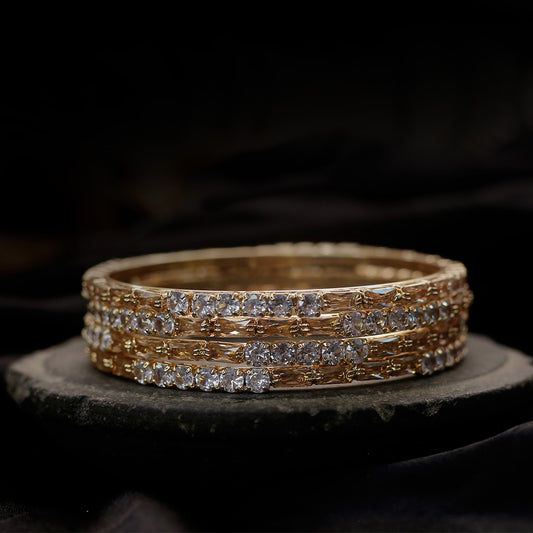 Cubic Zirconia Bangle Set 1562