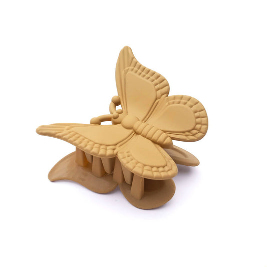 Large Butterfly Hair Catcher Brown 0813