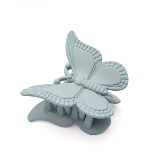 Large Butterfly Hair Catcher Dark Gray 0813