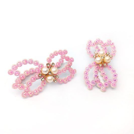Fancy Sponge Hair Clip Pair 0822B