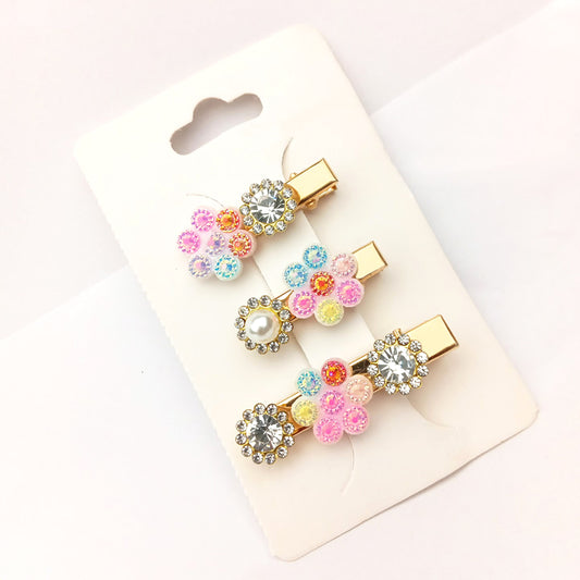 Set of 3 Fancy Hair Clips 0821