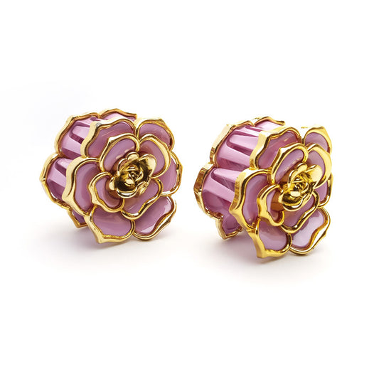 Rose Hair Catcher Pair Purple 0812