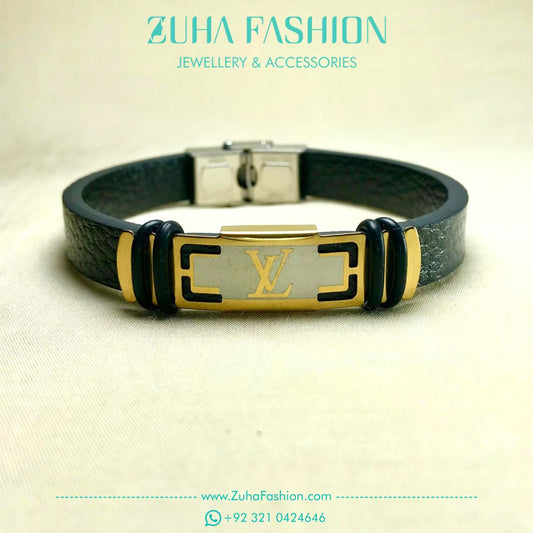 Black Wrist Band For Men's 1005