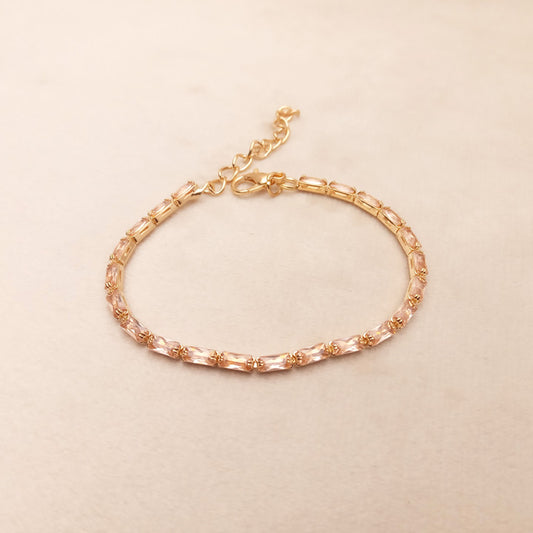 Champagne Crystal Bracelet 0724