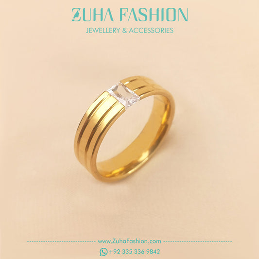 Gold Ring Challa for Men 1001