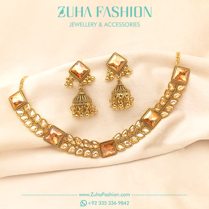 Bridal Jewellery Polki Set 0811