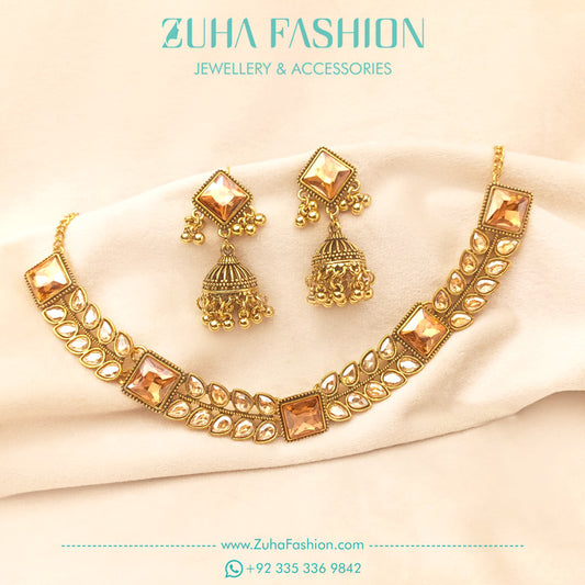 Bridal Jewellery Polki Set 0811